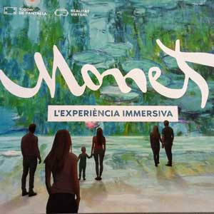 Exposició 'Monet, l'experiència immersiva' - Barcelona 2019