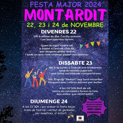 Festa Major de Montardit, Sort, 2024