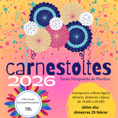 Carnestoltes a Santa Margarida de Montbui