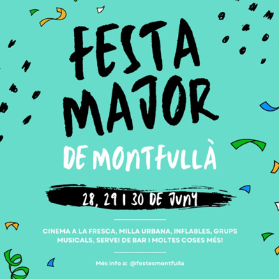 Festa Major de Montfullà, Bescanó, 2024
