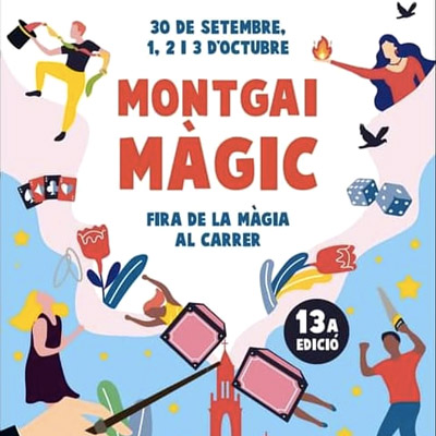 Montgai Màgic. Fira de Màgia al Carrer, Montgai, 2021