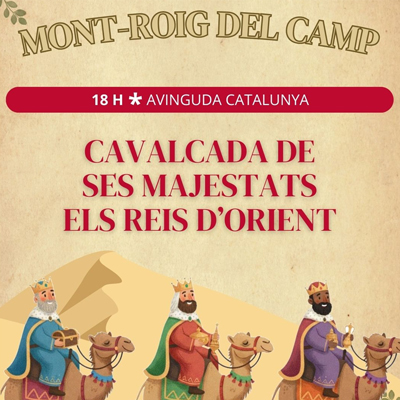 Cavalcada de Reis a Mont-roig del Camp, 2026