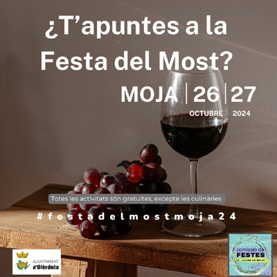 Festa del Most a Moja, Olèrdola, 2024