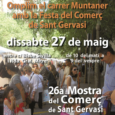 26a Mostra del Comerç de Sant Gervasi, Barcelona, 2023