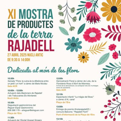 XI Mostra de Productes de la Terra de Rajadell, 2025, Mostra de Productes de la Terra, Rajadell