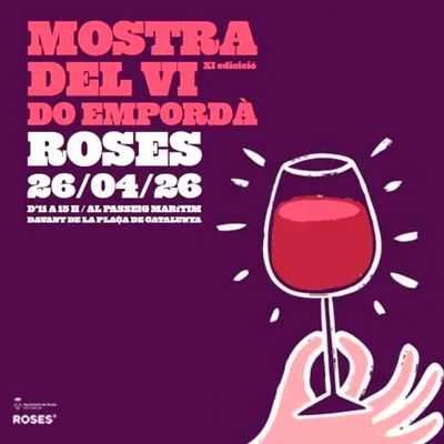 Mostra del Vi DO Empordà 2026, Mostra del Vi DO Empordà, 2026, DO Empordà, Roses, 