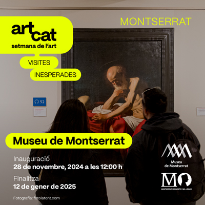 Exposició 'Visites inesperades', Museu Montserrat, Setmana de l'Art a Catalunya, 2024