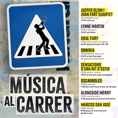 Cicle 'Música al Carrer', Tarragona, 2021