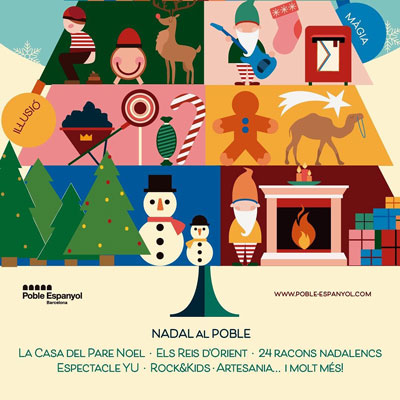 Nadal al Poble Espanyol - Barcelona 2021