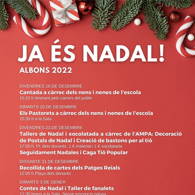 Festes de nadal a Albons, 2022