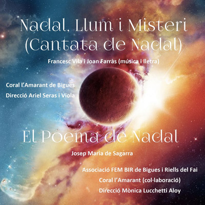 Espectacle 'Nadal, Llum i Misteri', Cantata de Nadal, Poema de Nadal, bigues i Riells, 2021