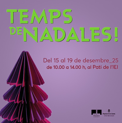 Temps de Nadales a l'IEI, Institut d'Estudis Ilerdencs, Lleida, 2025