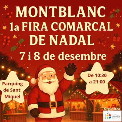 Fira de Nadal a Montblanc, 2025