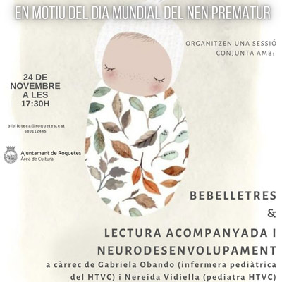 Bebelletres & Lectura Acompanyada i Neurodesenvolupament, Roquetes, 2023