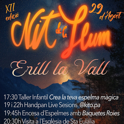 Nit de la Llum a Eril la Vall, Vall de Boí, 2024