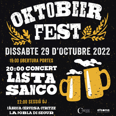 Oktober Fest a la Fàbrica de Cervesa CTretze, La Pobla de Segur, 2022