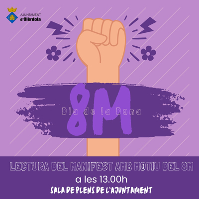8M, Dia Internacional de les Dones a Olèrdola, 2024