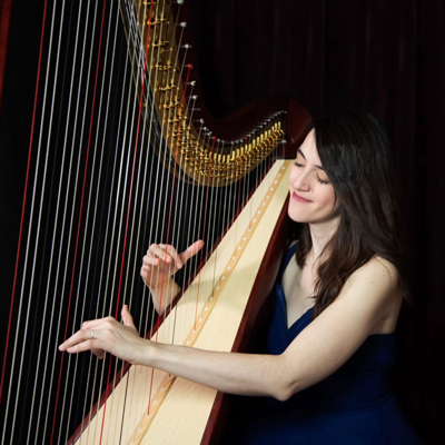 Olga Benito, arpa, 2025