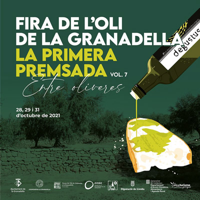 Fira de l'Oli de la Granadella, la primera premsada, La Granadella, 2021