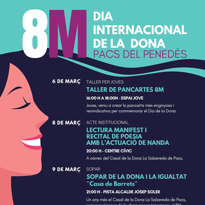8M, Dia Internacional de les Dones a Pacs del Penedès, 2024