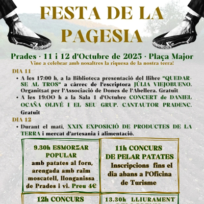 Festa de la Pagesia de Prades, 2025