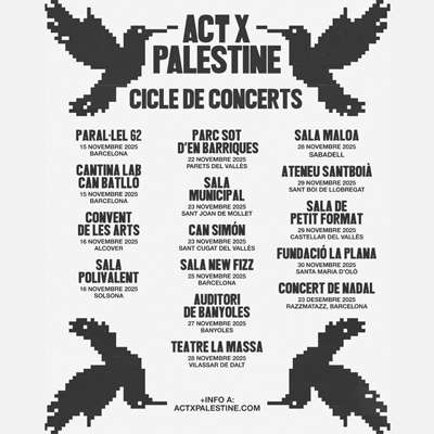 Act X Palestine, 2025