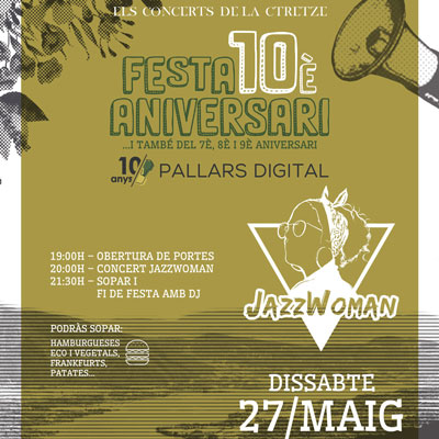 Festa del 10è aniversari de Pallars Digital, Fàbrica Ctretze, 2023