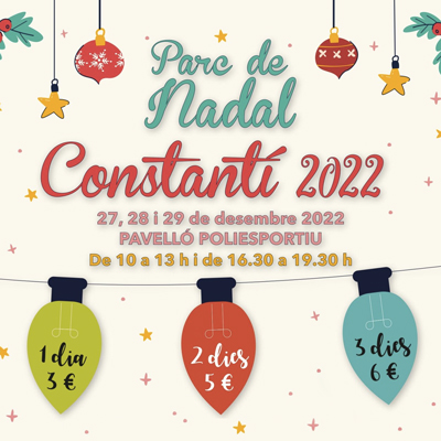 Parc de Nadal a Constantí, 2022