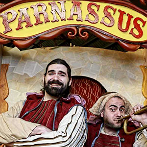 espectacle familiar 'Parnassus i la llegenda del Drac' de la companyia Els Salats.