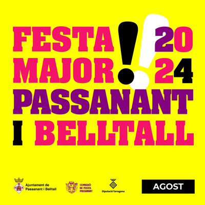 Festa Major de Passanant i Belltall, 2024