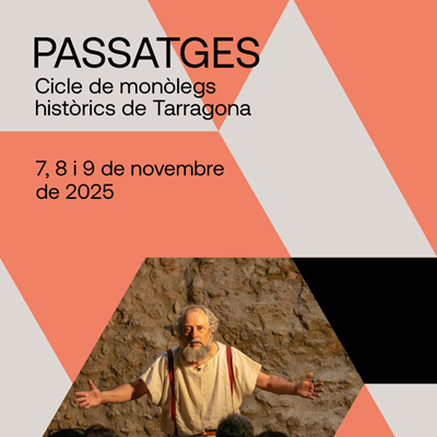 Cicle de monòlegs 'Passatges', Tarraco25, Tarragona, 2025 Cicle de monòlegs 'Passatges', Tarraco25, Tarragona, 2025