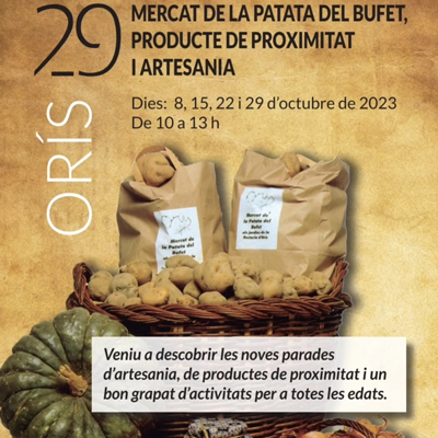 29è Mercat de la Patata del Bufet, Orís, 2023
