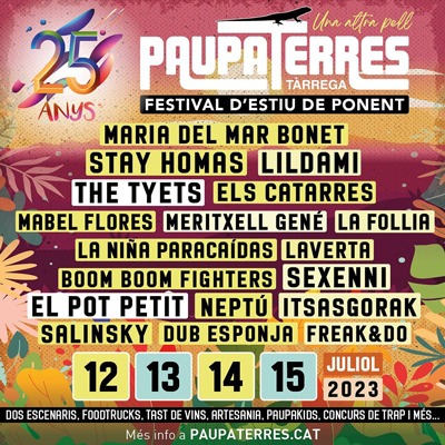 Festival Paupaterres, Tàrrega, 2023