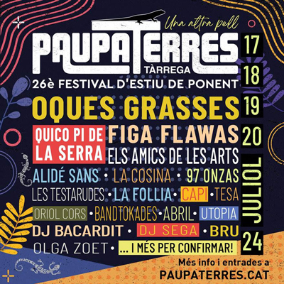 Festival Paupaterres, Tàrrega, 2024