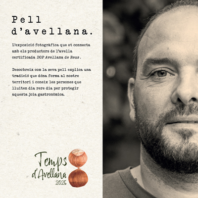 Exposició 'Pell d'Avellana', Temps d'Avellana, Palau Bofarull, Reus, 2025