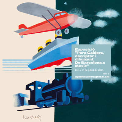 Exposició 'Pere Calders. Escriptor i dibuixant', Museu del Joguet de Catalunya, Figueres, 2025