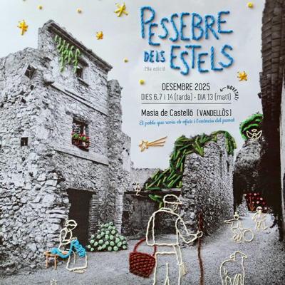 Pessebre dels Estels, Masia Castelló, Vandellòs i l'Hospitalet de l'Infant, 2025