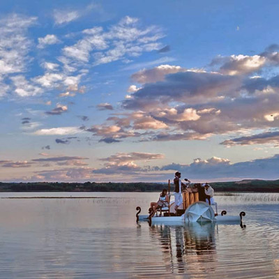 Espectacle PedalOpiano, Piano du lac, 2021