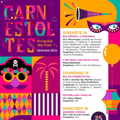 Carnestoltes de Pineda de Mar, 2026