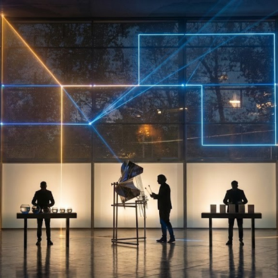 Espectacle immersiu 'Vidre, Pedra, Metall' de Playmodes