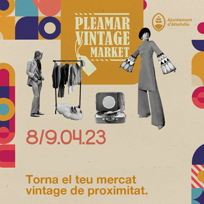 Pleamar Vintage Market, Altafulla, 2023