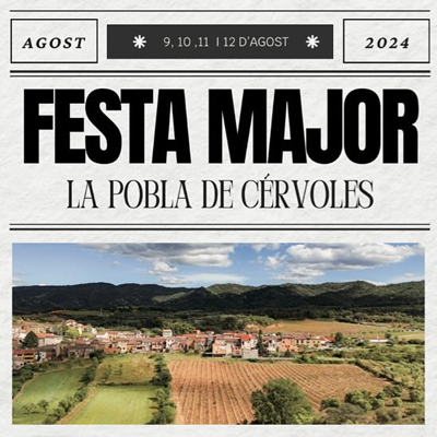 Festa Major de La Pobla de Cérvoles, 2024