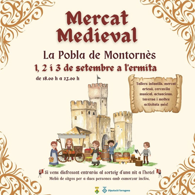 Mercat Medieval de La Pobla de Montornès, 2023