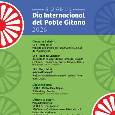 Dia Internacional del Poble Gitano a Girona, 2026