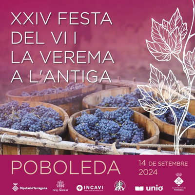 Festa del Vi i la Verema a l’Antiga, Poboleda, 2024