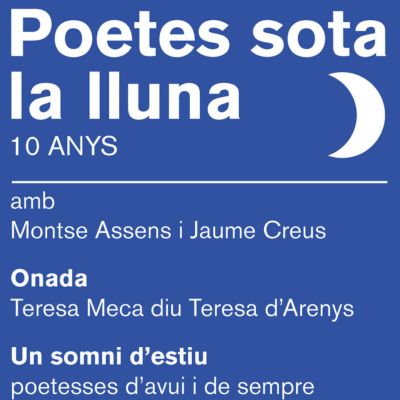 Festival 'Poetes sota la lluna', Premià de Dalt, 2025, Poetes sota la lluna, 