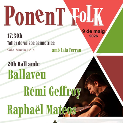 Ponent Folk a les Borges Blanques, 2026