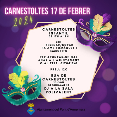 Carnaval al Pont d'Armentera, 2024