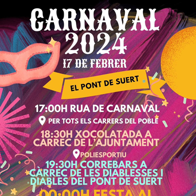 Carnaval del Pont de Suert, 2024