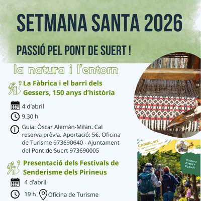 Setmana Santa al Pont de Suert, 2026
